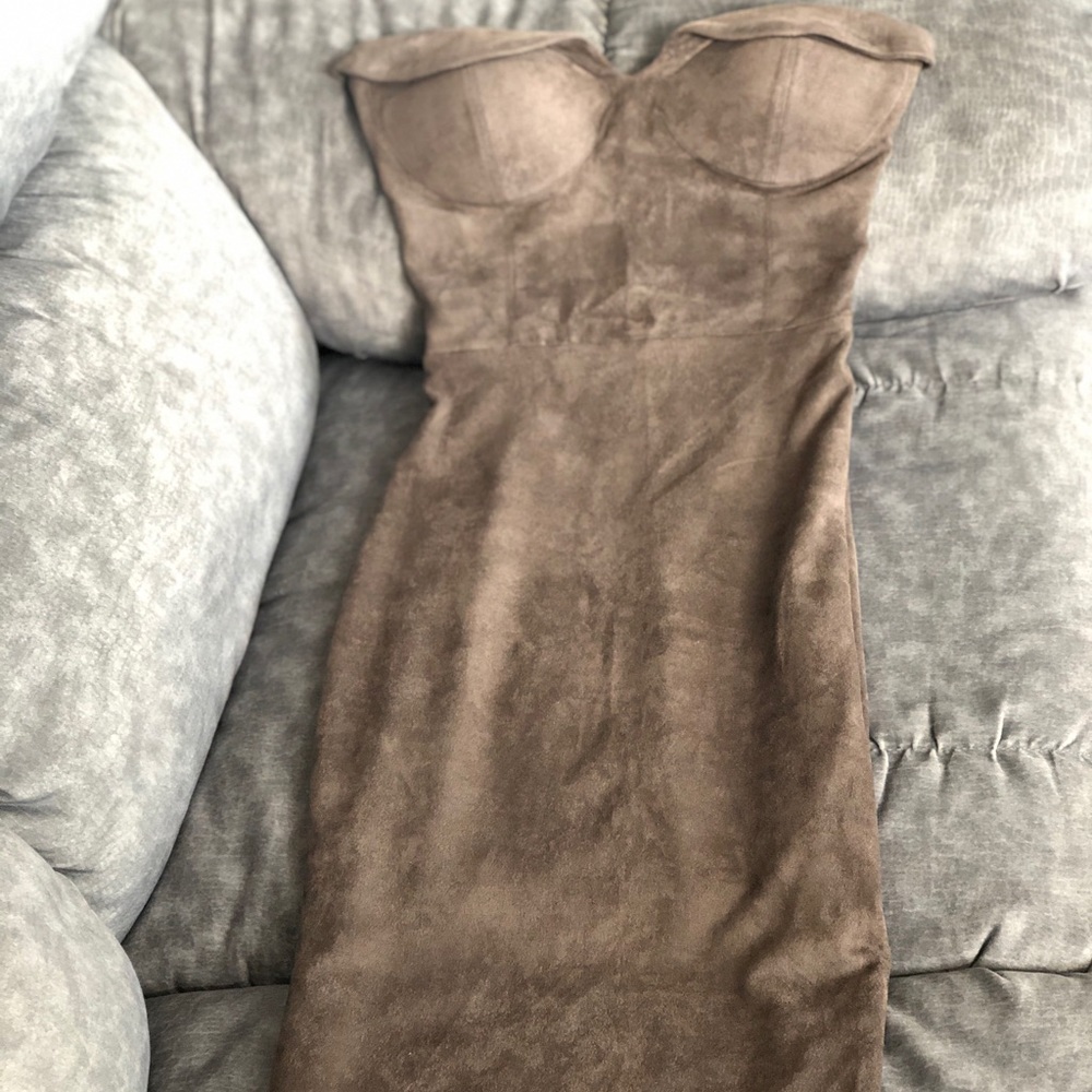 House of CB Strapless Dress